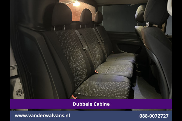 Mercedes-Benz Vito 119 CDI 191pk 9G-Tronic Automaat L2H1 Dubbele Cabine Euro6 Airco | 5-Zits | Camera | Navigatie | LED | Apple Carplay Android Auto, Cruisecontrol, LM velgen, Trekhaak, Parkeersensoren, Bumper in de kleur