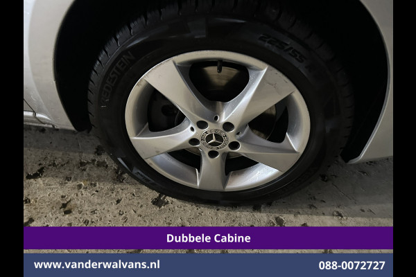 Mercedes-Benz Vito 119 CDI 191pk 9G-Tronic Automaat L2H1 Dubbele Cabine Euro6 Airco | 5-Zits | Camera | Navigatie | LED | Apple Carplay Android Auto, Cruisecontrol, LM velgen, Trekhaak, Parkeersensoren, Bumper in de kleur