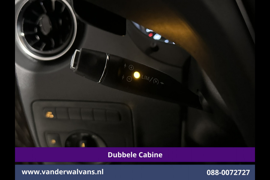 Mercedes-Benz Vito 119 CDI 191pk 9G-Tronic Automaat L2H1 Dubbele Cabine Euro6 Airco | 5-Zits | Camera | Navigatie | LED | Apple Carplay Android Auto, Cruisecontrol, LM velgen, Trekhaak, Parkeersensoren, Bumper in de kleur