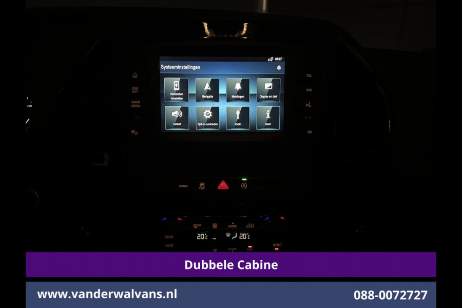 Mercedes-Benz Vito 119 CDI 191pk 9G-Tronic Automaat L2H1 Dubbele Cabine Euro6 Airco | 5-Zits | Camera | Navigatie | LED | Apple Carplay Android Auto, Cruisecontrol, LM velgen, Trekhaak, Parkeersensoren, Bumper in de kleur