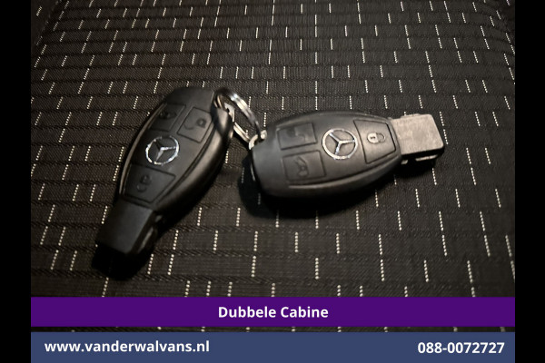 Mercedes-Benz Vito 119 CDI 191pk 9G-Tronic Automaat L2H1 Dubbele Cabine Euro6 Airco | 5-Zits | Camera | Navigatie | LED | Apple Carplay Android Auto, Cruisecontrol, LM velgen, Trekhaak, Parkeersensoren, Bumper in de kleur