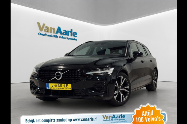 Volvo V60 T6 Aut. Plug-in Hybrid Long Range R-Design ACC Trekhaak Stoelverwarming 350pk
