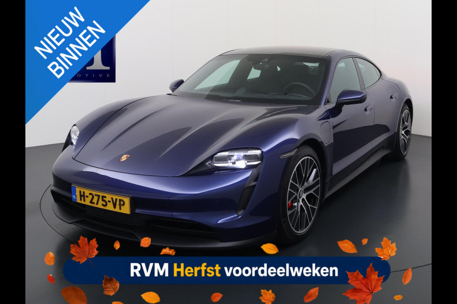 Porsche Taycan 4S Performance 84 kWh SOH 91%| VAN: 56.900,- VOOR: 53.877,- UW HERFSTVOORDEEL: 3.023,-| 18 VOUDIGE STOELVERSTELLING| PORSCHE DEALER ONDERHOUDEN| ORIG. NL NAP 1STE EIGENAAR| 360 CAM| PANORAMADAK|