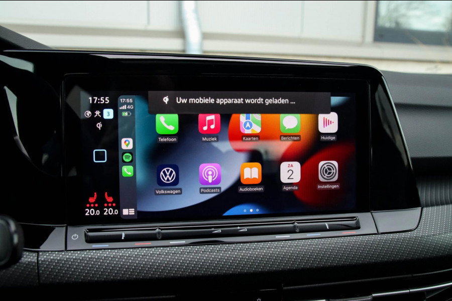 Volkswagen Golf 1.5 eTSI R-Line 150pk DSG 1e Eig|Panoramadak|Virtual Cockpit|IQ LED|Kuipstoelen|NAVI|ACC|DCC|Camera|CarPlay|18inch