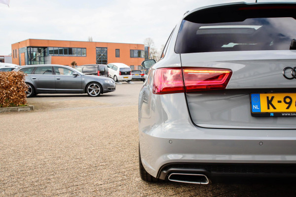 Audi A6 Avant 2.0 TFSI Quattro S line Edition 252pk Automaat! 1e|Audi Exclusive|Nardo Grey|Panoramadak|Kuipstoelen|Luchtvering|360