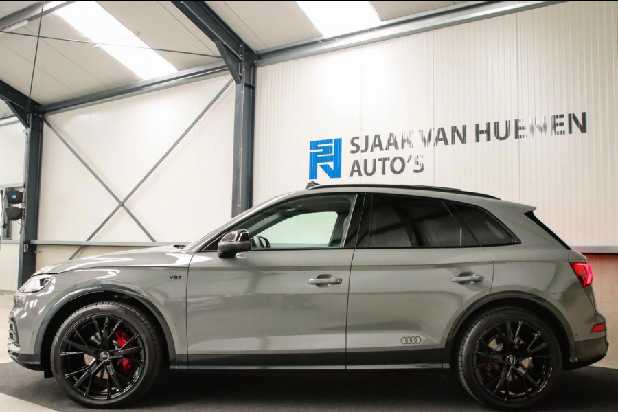 Audi SQ5 3.0TFSI Q5 Quattro S-Line 354pk Automaat DLR|Quantum|Kuipstoelen|Panoramadak|Virtual Cockpit|360 Camera|Black Pack|21inch