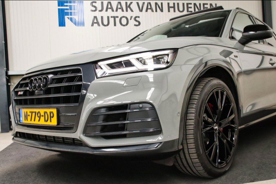 Audi SQ5 3.0TFSI Q5 Quattro S-Line 354pk Automaat DLR|Quantum|Kuipstoelen|Panoramadak|Virtual Cockpit|360 Camera|Black Pack|21inch