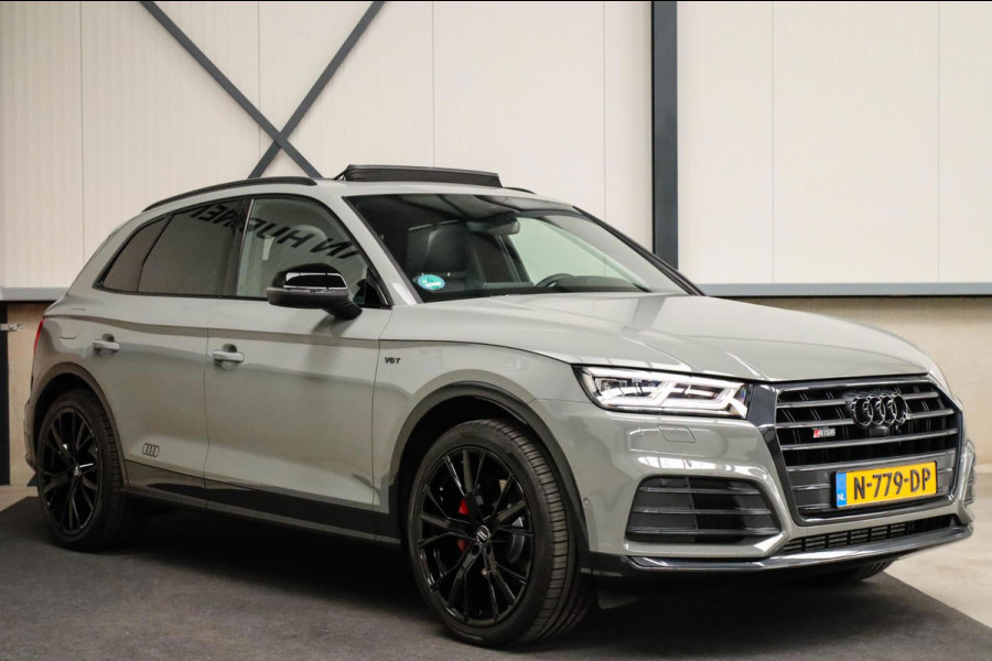 Audi SQ5 3.0TFSI Q5 Quattro S-Line 354pk Automaat DLR|Quantum|Kuipstoelen|Panoramadak|Virtual Cockpit|360 Camera|Black Pack|21inch