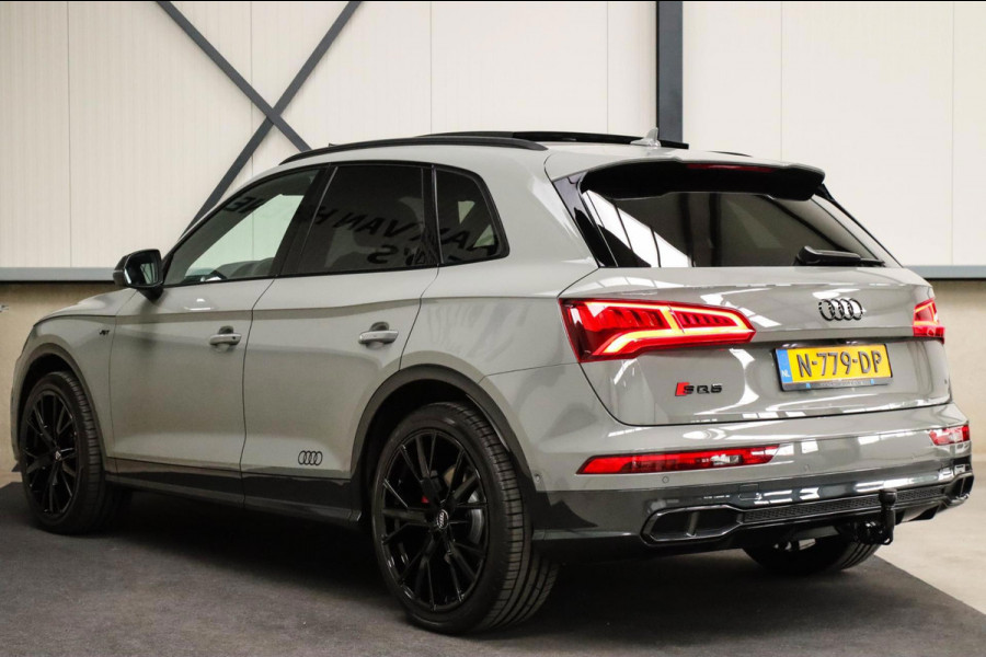 Audi SQ5 3.0TFSI Q5 Quattro S-Line 354pk Automaat DLR|Quantum|Kuipstoelen|Panoramadak|Virtual Cockpit|360 Camera|Black Pack|21inch