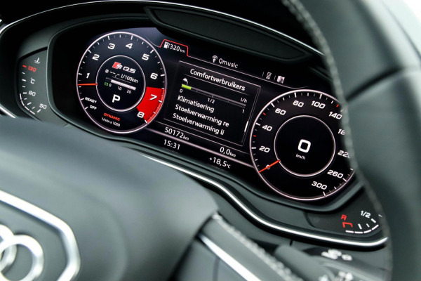 Audi SQ5 3.0TFSI Q5 Quattro S-Line 354pk Automaat DLR|Quantum|Kuipstoelen|Panoramadak|Virtual Cockpit|360 Camera|Black Pack|21inch