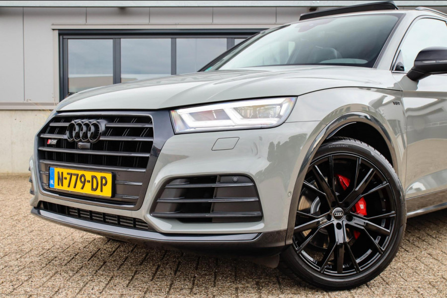 Audi SQ5 3.0TFSI Q5 Quattro S-Line 354pk Automaat DLR|Quantum|Kuipstoelen|Panoramadak|Virtual Cockpit|360 Camera|Black Pack|21inch
