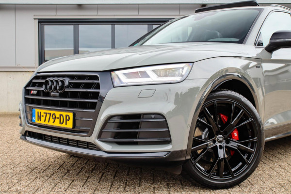 Audi SQ5 3.0TFSI Q5 Quattro S-Line 354pk Automaat DLR|Quantum|Kuipstoelen|Panoramadak|Virtual Cockpit|360 Camera|Black Pack|21inch