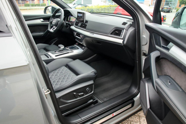Audi SQ5 3.0TFSI Q5 Quattro S-Line 354pk Automaat DLR|Quantum|Kuipstoelen|Panoramadak|Virtual Cockpit|360 Camera|Black Pack|21inch