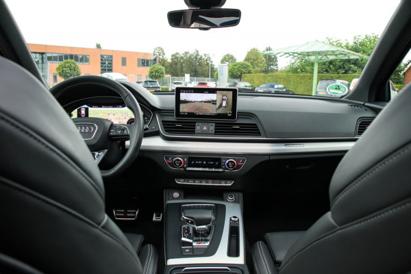 Audi SQ5 3.0TFSI Q5 Quattro S-Line 354pk Automaat DLR|Quantum|Kuipstoelen|Panoramadak|Virtual Cockpit|360 Camera|Black Pack|21inch