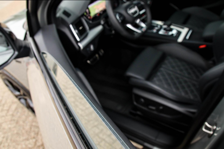 Audi SQ5 3.0TFSI Q5 Quattro S-Line 354pk Automaat DLR|Quantum|Kuipstoelen|Panoramadak|Virtual Cockpit|360 Camera|Black Pack|21inch