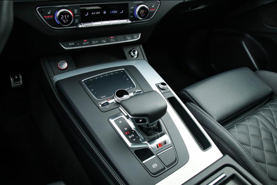 Audi SQ5 3.0TFSI Q5 Quattro S-Line 354pk Automaat DLR|Quantum|Kuipstoelen|Panoramadak|Virtual Cockpit|360 Camera|Black Pack|21inch