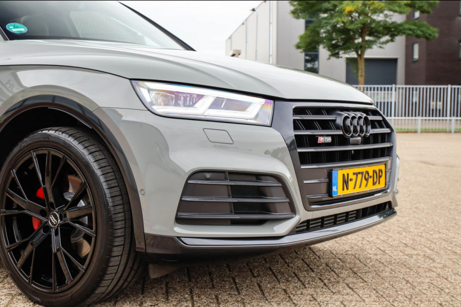 Audi SQ5 3.0TFSI Q5 Quattro S-Line 354pk Automaat DLR|Quantum|Kuipstoelen|Panoramadak|Virtual Cockpit|360 Camera|Black Pack|21inch