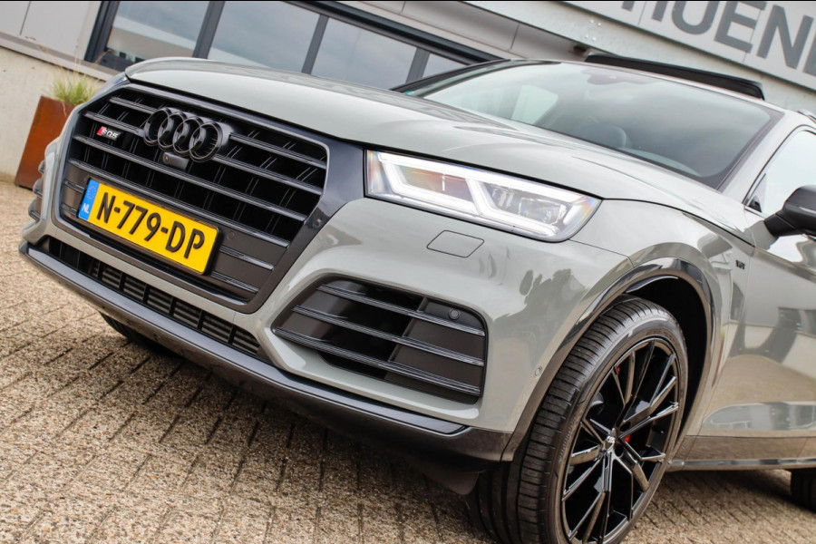 Audi SQ5 3.0TFSI Q5 Quattro S-Line 354pk Automaat DLR|Quantum|Kuipstoelen|Panoramadak|Virtual Cockpit|360 Camera|Black Pack|21inch
