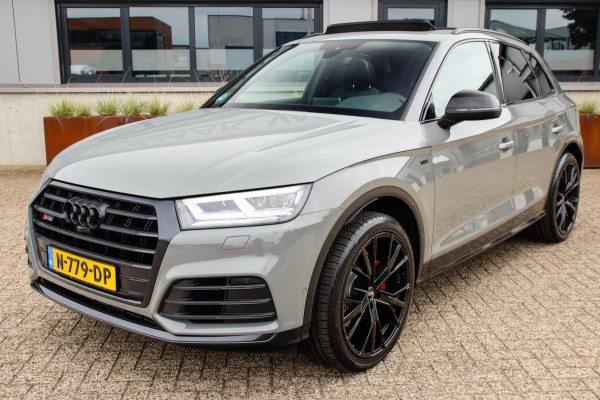 Audi SQ5 3.0TFSI Q5 Quattro S-Line 354pk Automaat DLR|Quantum|Kuipstoelen|Panoramadak|Virtual Cockpit|360 Camera|Black Pack|21inch