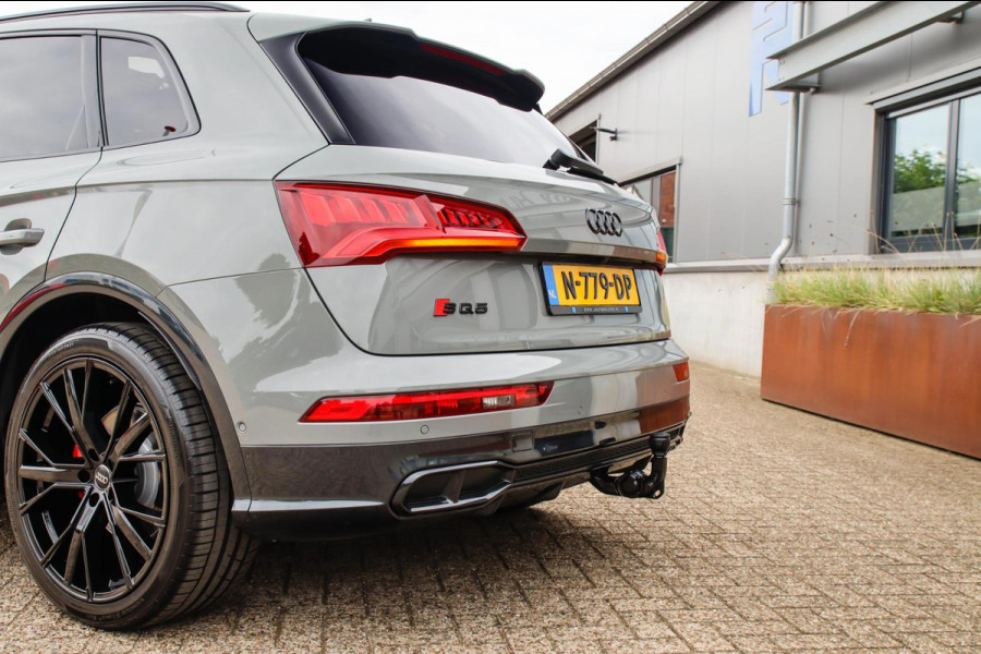 Audi SQ5 3.0TFSI Q5 Quattro S-Line 354pk Automaat DLR|Quantum|Kuipstoelen|Panoramadak|Virtual Cockpit|360 Camera|Black Pack|21inch