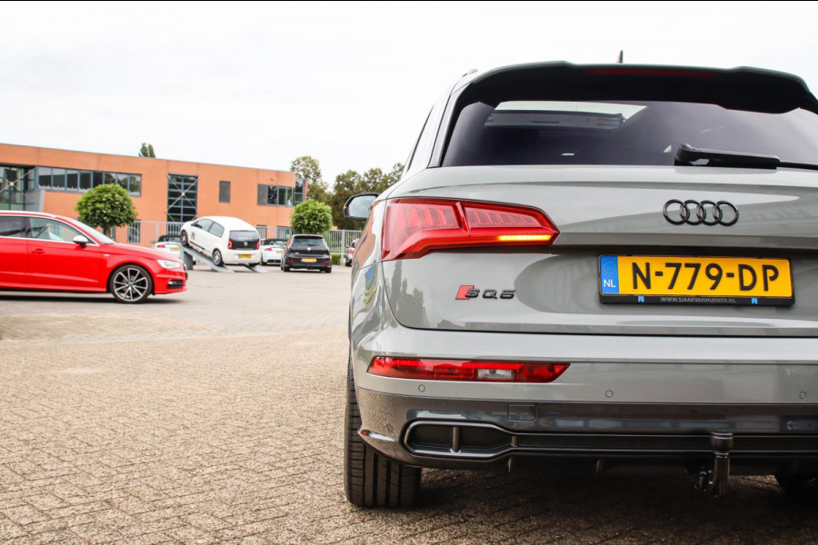 Audi SQ5 3.0TFSI Q5 Quattro S-Line 354pk Automaat DLR|Quantum|Kuipstoelen|Panoramadak|Virtual Cockpit|360 Camera|Black Pack|21inch