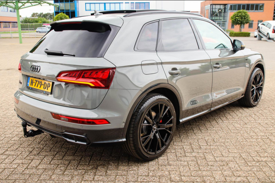 Audi SQ5 3.0TFSI Q5 Quattro S-Line 354pk Automaat DLR|Quantum|Kuipstoelen|Panoramadak|Virtual Cockpit|360 Camera|Black Pack|21inch