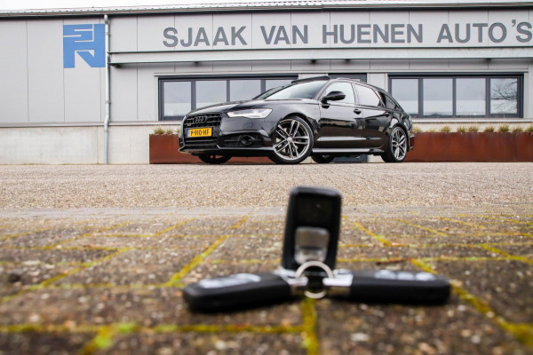 Audi A6 AVANT 2.0 TFSI Quattro S line Edition 252pk Automaat 1e Eig|DLR|Lederen sportstoelen|Panoramadak|LED Matrix|Black|Trekhaak