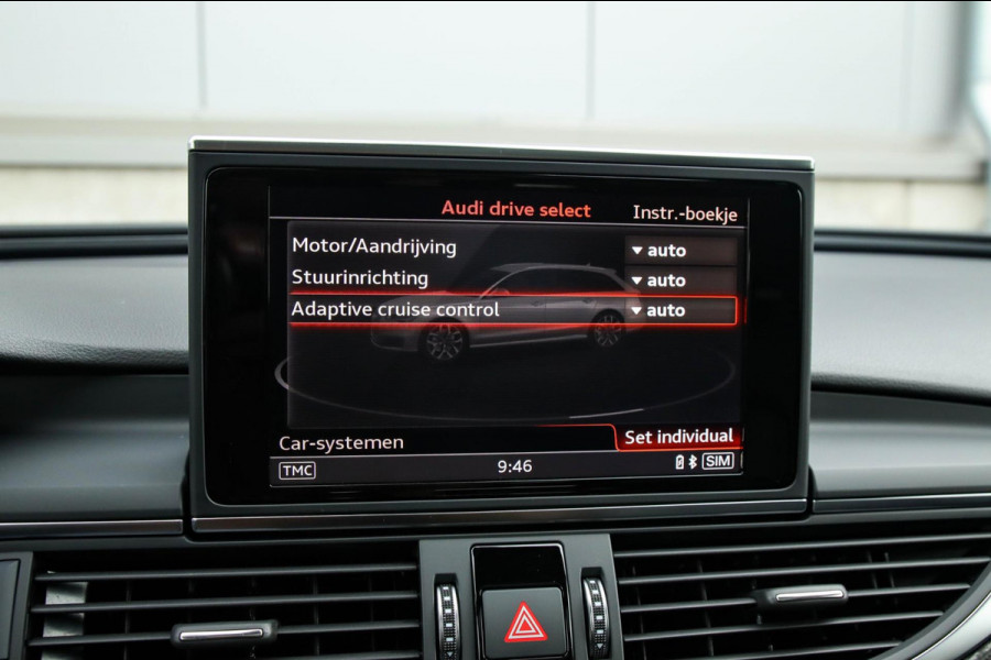 Audi A6 AVANT 2.0 TFSI Quattro S line Edition 252pk Automaat 1e Eig|DLR|Lederen sportstoelen|Panoramadak|LED Matrix|Black|Trekhaak