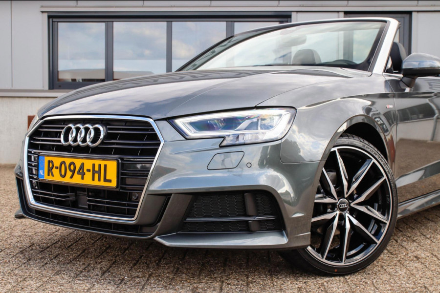 Audi A3 Cabriolet Facelift 1.5 TFSI Sport Pro Line S Line 150pk S-Tronic Automaat! 1e|DLR|Virtual Cockpit|LED Matrix|Leder|Camera