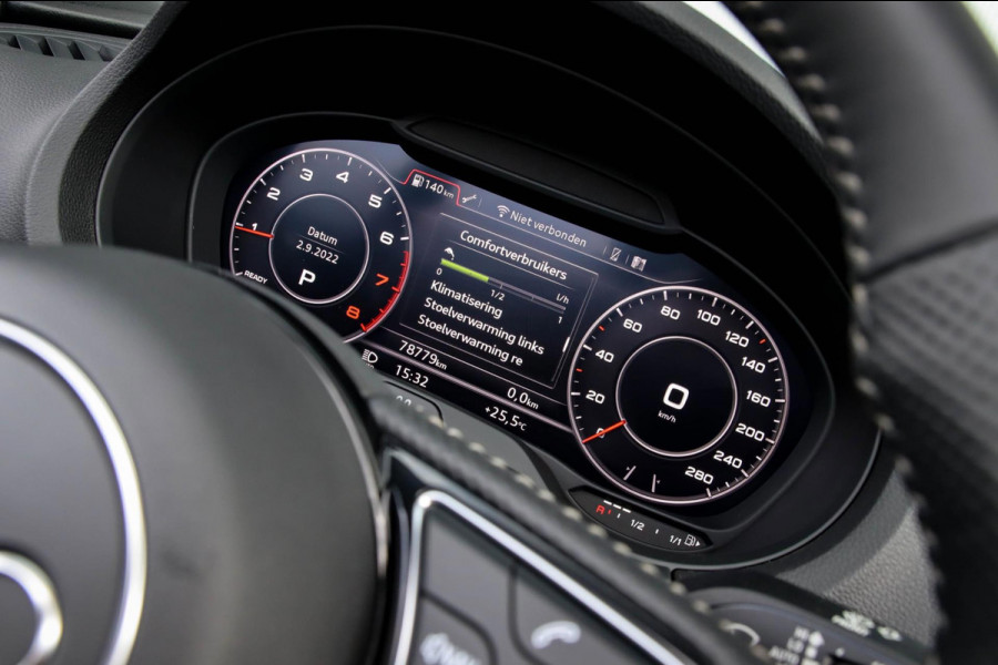 Audi A3 Cabriolet Facelift 1.5 TFSI Sport Pro Line S Line 150pk S-Tronic Automaat! 1e|DLR|Virtual Cockpit|LED Matrix|Leder|Camera