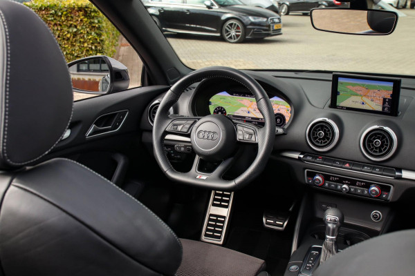 Audi A3 Cabriolet Facelift 1.5 TFSI Sport Pro Line S Line 150pk S-Tronic Automaat! 1e|DLR|Virtual Cockpit|LED Matrix|Leder|Camera