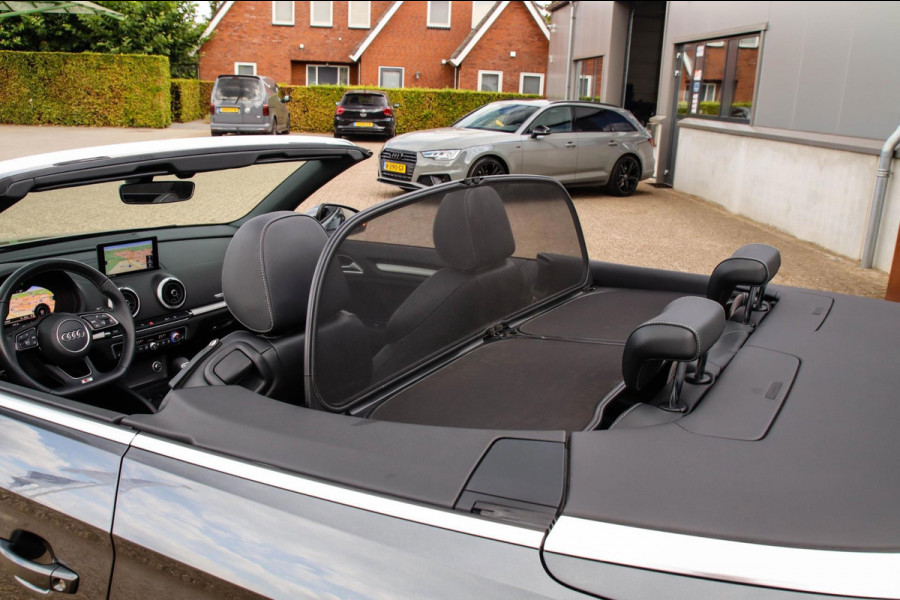 Audi A3 Cabriolet Facelift 1.5 TFSI Sport Pro Line S Line 150pk S-Tronic Automaat! 1e|DLR|Virtual Cockpit|LED Matrix|Leder|Camera