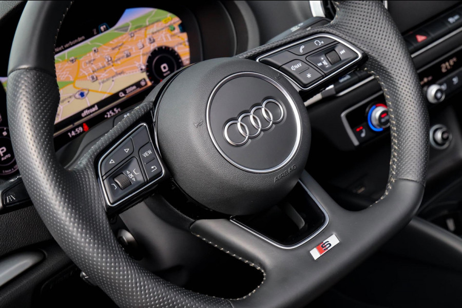 Audi A3 Cabriolet Facelift 1.5 TFSI Sport Pro Line S Line 150pk S-Tronic Automaat! 1e|DLR|Virtual Cockpit|LED Matrix|Leder|Camera