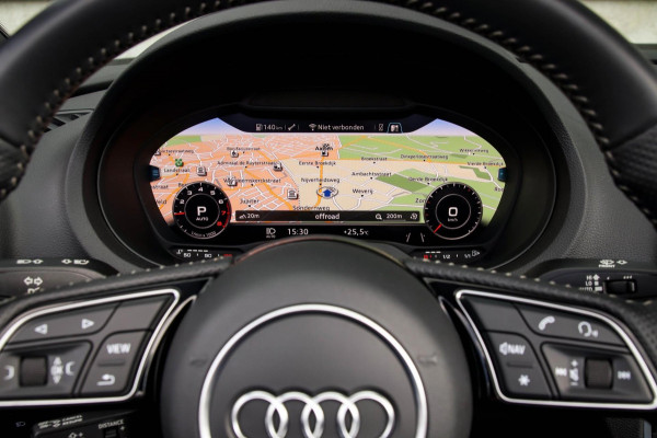 Audi A3 Cabriolet Facelift 1.5 TFSI Sport Pro Line S Line 150pk S-Tronic Automaat! 1e|DLR|Virtual Cockpit|LED Matrix|Leder|Camera