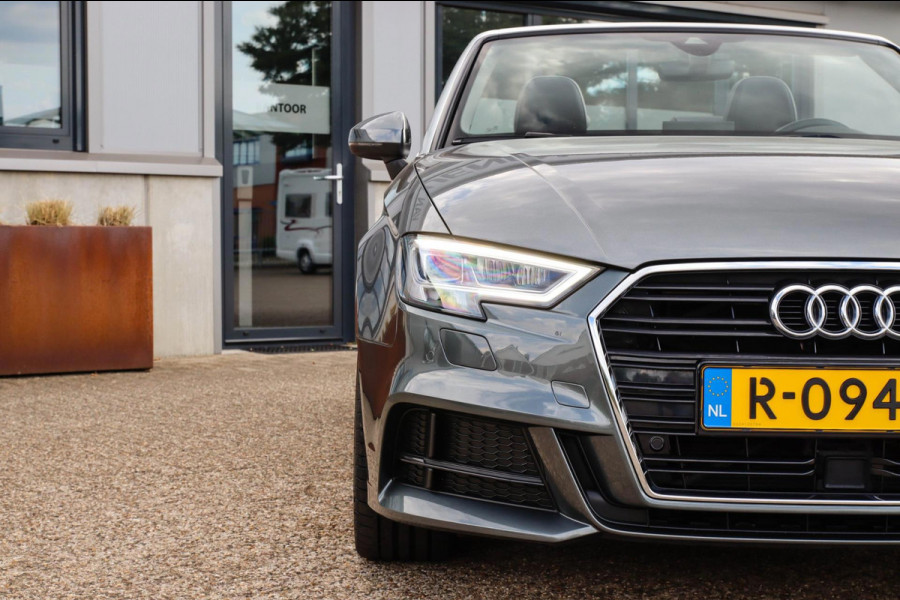 Audi A3 Cabriolet Facelift 1.5 TFSI Sport Pro Line S Line 150pk S-Tronic Automaat! 1e|DLR|Virtual Cockpit|LED Matrix|Leder|Camera