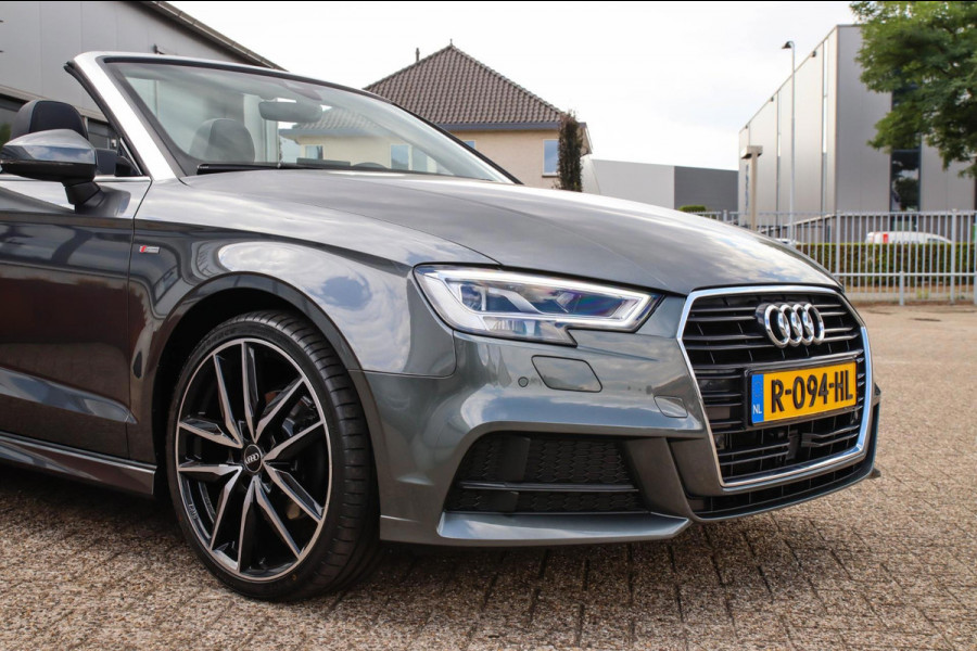 Audi A3 Cabriolet Facelift 1.5 TFSI Sport Pro Line S Line 150pk S-Tronic Automaat! 1e|DLR|Virtual Cockpit|LED Matrix|Leder|Camera