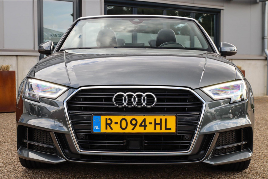 Audi A3 Cabriolet Facelift 1.5 TFSI Sport Pro Line S Line 150pk S-Tronic Automaat! 1e|DLR|Virtual Cockpit|LED Matrix|Leder|Camera