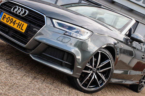 Audi A3 Cabriolet Facelift 1.5 TFSI Sport Pro Line S Line 150pk S-Tronic Automaat! 1e|DLR|Virtual Cockpit|LED Matrix|Leder|Camera