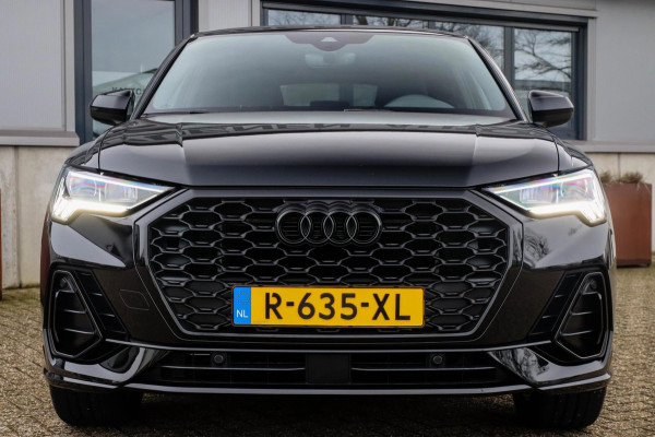 Audi Q3 Sportback 35 TFSI 1.5TFSI S Line Pro Line S 150pk S-Tronic! 7dkm!|1e|DLR|Virtual Cockpit|LED Matrix|Leder|ACC|19inch|Black