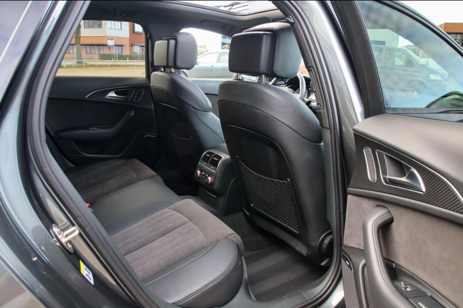 Audi A6 Avant 1.8 TFSI ultra Sport S-Line Automaat 190pk! 1e Eig|DLR|Panoramadak|Lederen sportstoelen|LED Matrix|20inch|BOSE|Black