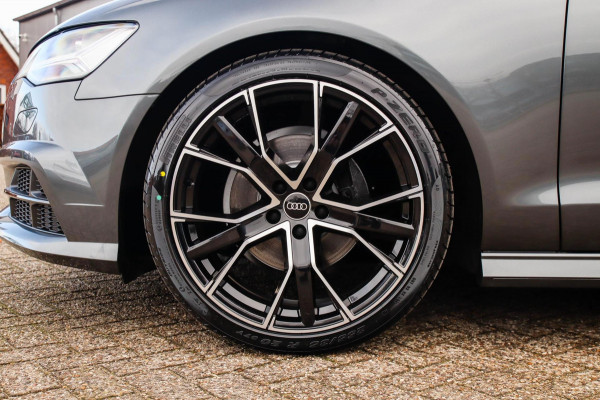 Audi A6 Avant 1.8 TFSI ultra Sport S-Line Automaat 190pk! 1e Eig|DLR|Panoramadak|Lederen sportstoelen|LED Matrix|20inch|BOSE|Black