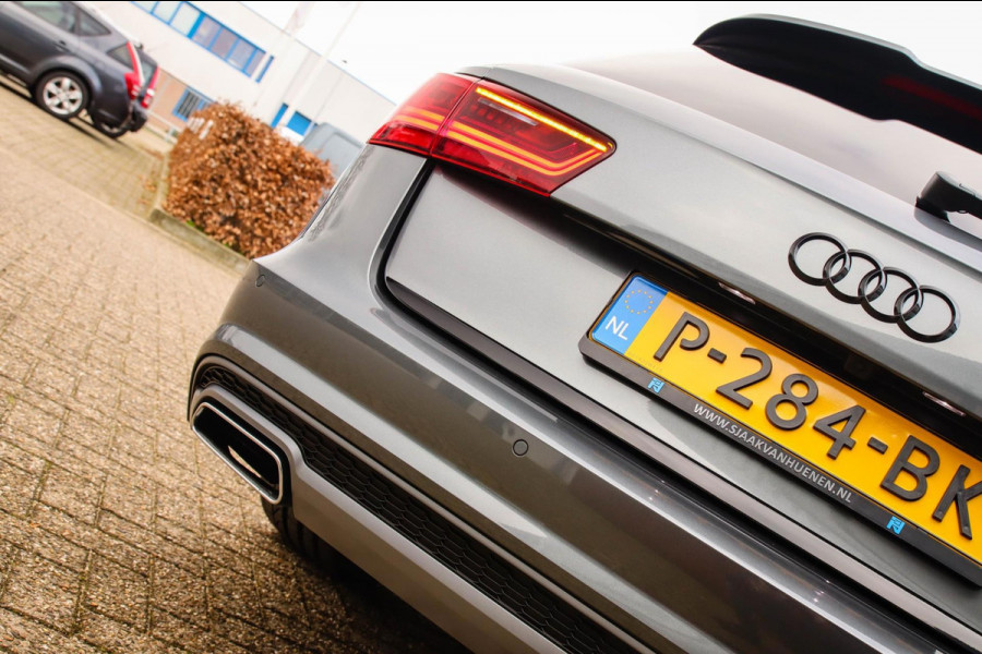 Audi A6 Avant 1.8 TFSI ultra Sport S-Line Automaat 190pk! 1e Eig|DLR|Panoramadak|Lederen sportstoelen|LED Matrix|20inch|BOSE|Black