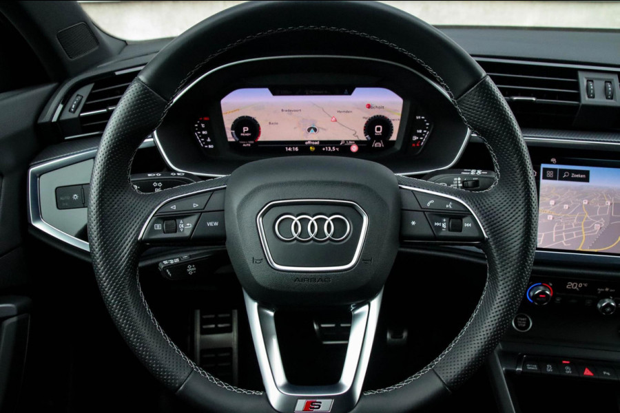 Audi Q3 Sportback 35 TFSI 1.5TFSI S Line Pro Line S 150pk S-Tronic! 7dkm!|1e|DLR|Virtual Cockpit|LED Matrix|Leder|ACC|19inch|Black