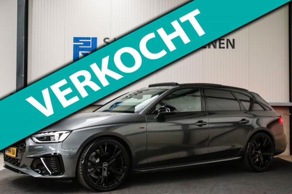 Audi A4 Avant 2.0 TFSI S line Black Edition Facelift 245pk S-Tronic! 1e|DLR|Panoramadak|Virtual Cockpit|Leder|LED Matrix|Black|20