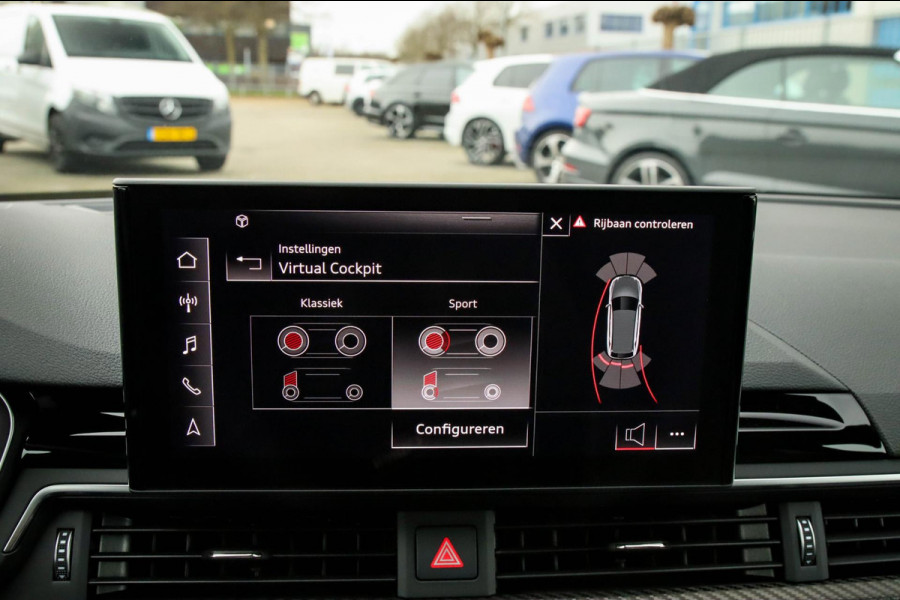 Audi A4 Avant 2.0 TFSI S line Black Edition Facelift 245pk S-Tronic! 1e|DLR|Panoramadak|Virtual Cockpit|Leder|LED Matrix|Black|20