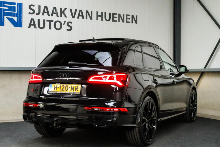 Audi Q5 3.0TFSI SQ5 Quattro S-Line 354pk Automaat! 1e Eig|DLR|Luchtvering|Kuipstoelen|Panoramadak|Virtual Cockpit|Black|Carbon|22