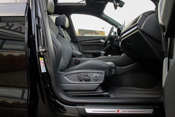 Audi Q5 3.0TFSI SQ5 Quattro S-Line 354pk Automaat! 1e Eig|DLR|Luchtvering|Kuipstoelen|Panoramadak|Virtual Cockpit|Black|Carbon|22