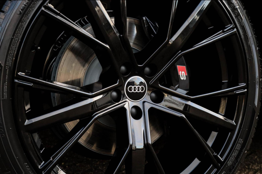 Audi Q5 3.0TFSI SQ5 Quattro S-Line 354pk Automaat! 1e Eig|DLR|Luchtvering|Kuipstoelen|Panoramadak|Virtual Cockpit|Black|Carbon|22