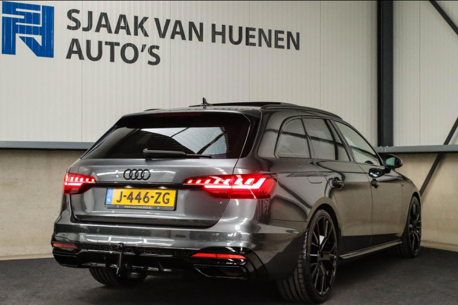 Audi A4 Avant 2.0 TFSI S line Black Edition Facelift 245pk S-Tronic! 1e|NL|DLR|Panoramadak|Virtual Cockpit|Leder|LED Matrix|Black