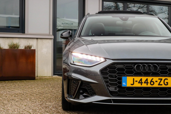 Audi A4 Avant 2.0 TFSI S line Black Edition Facelift 245pk S-Tronic! 1e|NL|DLR|Panoramadak|Virtual Cockpit|Leder|LED Matrix|Black